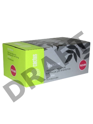 Тонер Картридж Cactus CS-TK3100 черный для Kyocera Ecosys FS-2100D/2100DN (12500стр.)