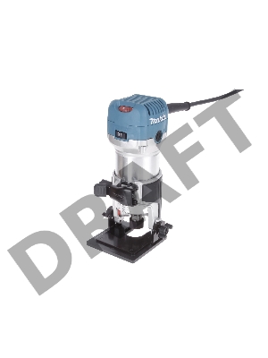 Фрезеры Makita RT0700CX2 Фрезер кромочный,{710Вт,10000-30000об\м,цанга-6-8мм,1.8кг,сум,прям направляющая,погруж и накл подошвы}
