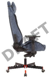 Кресло игровое A4Tech Bloody GC-470 синий крестовина металл