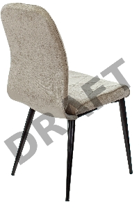 Стул для кухни Бюрократ KF-3_2 комплект 2шт песочный Light 21 металл черный на ножках (KF-3/LT21_2)