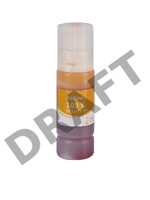 Контейнер с чернилами Sakura C13T00S44A (103 Y) для Epson, водорастворимый тип, желтый, 7500 к., 70 мл.