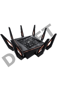 Маршрутизатор ASUS GT-AX11000 Tri-band WiFi 6(802.11ax) Gaming Router –World's first 10 Gigabit Wi-Fi router with a quad-core processor, 2.5G gaming port, DFS band, wtfast, Adaptive QoS, AiMesh for mesh wifi system