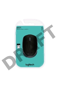 Мышь 910-004424 Logitech Wireless Mouse M171, Black