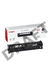 Тонер-картридж Canon Cartridge 718BK 2P (2662B005) черный, 6800 стр. (двойная упаковка: 2шт х 3400 стр), для LBP7200/MF8330/8350