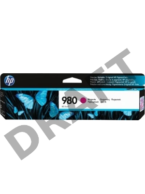 Картридж струйный HP D8J08A пурпурный для HP OJ Ent X585/X555 (6600стр.)