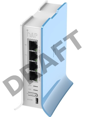 Сетевое оборудование Mikrotik  RB941-2nD-TC Беспроводной маршрутизатор MikroTik RouterBOARD hAP lite