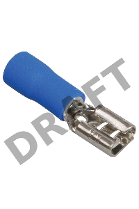 Разъем РпИм 2-250 плоский (уп.100шт) ИЭК URM10-D25-D23-7