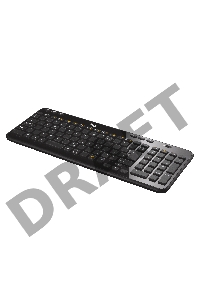 Клавиатура Logitech K360 черный USB беспроводная Multimedia