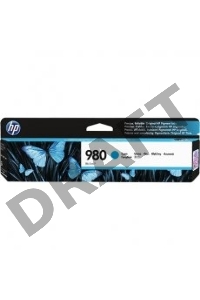 Картридж струйный HP D8J07A голубой для HP OJ Ent X585/X555 (6600стр.)