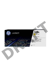 Тонер-картридж HP CF362A 508A, желтый для Color LaserJet M552/M553 5000стр.