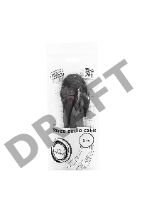 Кабель Кабель аудио Gembird, джек3.5 / 2xRCA, 5.0м CCA-458-5M