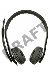 Наушники с микрофоном Microsoft LX-6000 черный 2м накладные USB оголовье (7XF-00001)