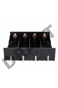 Батарейный отсек 4х18650 Li-ion (на плату)