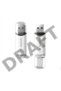 Флеш Диск ADATA Flash Drive 32Gb C906 AC906-32G-RWH {USB2.0, White}