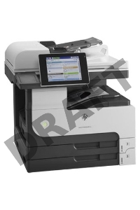 МФУ HP LaserJet Enterprise MFP M725dn, лазерный p/c/s, A3, 40ppm, 1200dpi, 1024Mb, 320Gb HDD, 3 trays 100+250+250, ADF100, Duplex, USB/LAN/FIH, Color LCD20i, 1y warr (replace Q7840A M5025, Q7829A M5035)