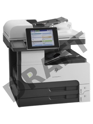 МФУ HP LaserJet Enterprise MFP M725dn, лазерный p/c/s, A3, 40ppm, 1200dpi, 1024Mb, 320Gb HDD, 3 trays 100+250+250, ADF100, Duplex, USB/LAN/FIH, Color LCD20i, 1y warr (replace Q7840A M5025, Q7829A M5035)