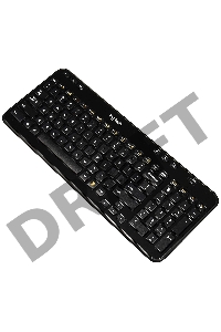 Клавиатура Logitech K360 черный USB беспроводная Multimedia