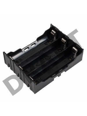 Батарейный отсек 3х18650 Li-ion (на плату)