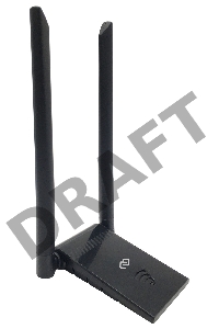 Сетевой адаптер WiFi Digma DWA-AC13002E AC1300 USB 3.0 (ант.внеш.съем) 2ант. (упак.:1шт)