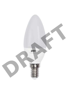 Лампа светодиодная PLED-SP C37 7Вт свеча 3000К тепл. бел. E14 530лм 230В JazzWay 1027818-2 Лампа светодиодная PLED-SP C37 7Вт свеча 3000К тепл. бел. E14 530лм 230В JazzWay 1027818-2