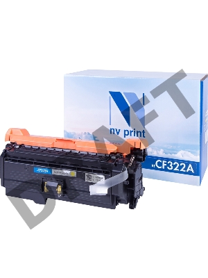 Картридж NVPrint совместимый НР CF322A Yellow для LJ Color M680dn, M680f, M680z (16500k)