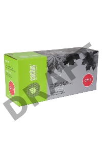 Картридж Cactus CS-C719 для принтеров Canon i-SENSYS MF5840/ MF5880; LBP6300/ 6650, черный, 2100стр.