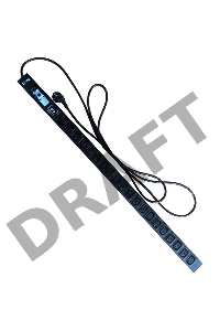 Вертикальный блок розеток, 20xC13, 250V, 16A, шнур 3 метра, вилка Schuko