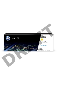 Тонер-картридж HP 415X W2032X желтый для HP LJ M454/MFP M479 (6000стр.)