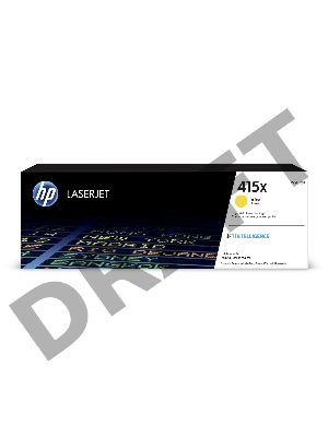 Тонер-картридж HP 415X W2032X желтый для HP LJ M454/MFP M479 (6000стр.)