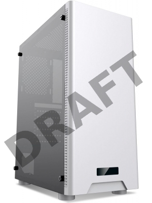 Корпус Formula CL-3301W TG белый без БП ATX 1x120mm 2xUSB2.0 1xUSB3.0 audio bott PSU