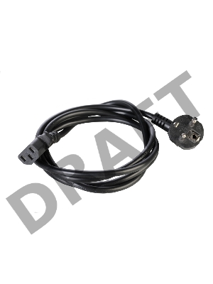 Шнур питания ЦМО С13-Schuko R-10-Cord-C13-S-1.8 (упак.:1шт) 1.8м черный