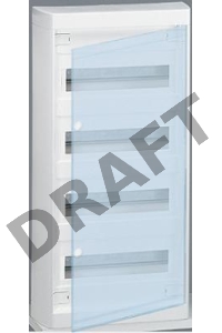 навесной 4х12м белая дверь Nedbox навесной 4х12м белая дверь