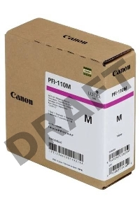 Картридж струйный Canon PFI-110 M 2366C001 пурпурный для Canon TX-2000/3000/4000 160мл