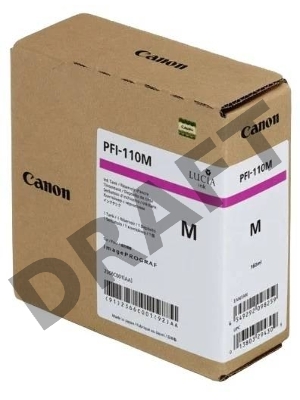 Картридж струйный Canon PFI-110 M 2366C001 пурпурный для Canon TX-2000/3000/4000 160мл