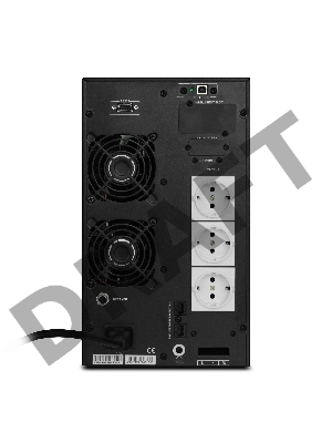 Источник бесперебойного питания Powerman ИБП Online 2000 Plus Black