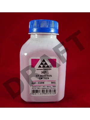 Тонер HP CP2020/2025/CM2320 Magenta, (фл.80г.) AQC фас. Россия
