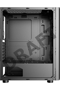 Корпус Formula CL-3301B TG черный без БП ATX 1x120mm 2xUSB2.0 1xUSB3.0 audio bott PSU