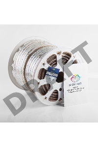 LED лента 220 В, 6.5x17 мм, IP67, SMD 2835, 180 LED/m, цвет свечения белый, 100 м