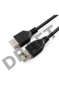 Кабель Gembird PRO CCF-USB2-AMAF-15 USB 2.0 кабель удлинительный 4.5м AM/AF  позол.конт., фер.кол.,  пакет 
