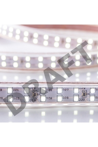 LED лента 220 В, 6.5x17 мм, IP67, SMD 2835, 180 LED/m, цвет свечения белый, 100 м