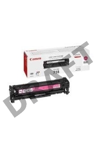 Тонер-картридж Canon Cartridge 718C (2661B002) голубой, 2900 стр., для LBP7200/MF8330/8350