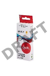 Струйный картридж Sakura 2046C001 (481XL Yellow) для Canon, желтый, 12 мл., 824 к.