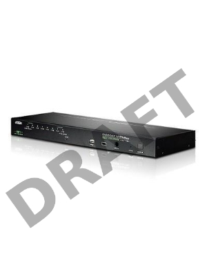 Переключатель электронный ATEN 8 PORT PS/2-USB KVMP SWITCH ON THE NET