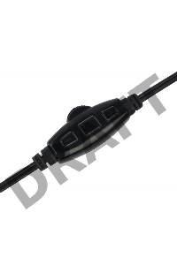 Наушники мониторы Oklick HP-M211V 1.8м черный проводные (оголовье)