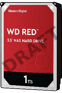 Жесткий диск Western Digital Original SATA-III 1Tb WD10EFRX NAS Red (5400rpm) 64Mb 3.5