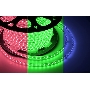 LED лента 220 В, 10х7 мм, IP67, SMD 2835, 60 LED/m, цвет свечения RGYB (мульти), бухта 100 м