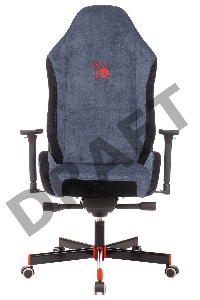 Кресло игровое A4Tech Bloody GC-470 синий крестовина металл