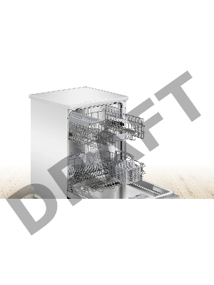 Посудомоечная машина отдельностоящая Bosch SMS50E92GC, Серия 4[12 комплектов, инвертор, белый]