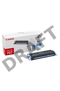 Тонер-картридж Canon 707C (9423A004) голубой, 2000 стр., для LBP 5000/5100