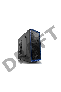 Корпус Deepcool TESSERACT BF (one black fan) без БП, черный, ATX